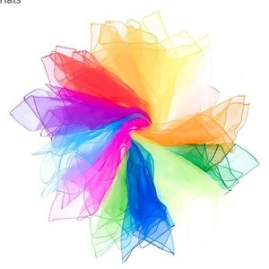 NEW Juggling Scarves from Mister M - Set of 12 Play and Juggling scarves